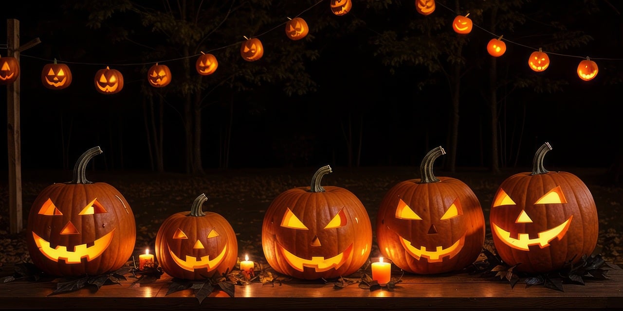 Carved Jack O'Lanterns