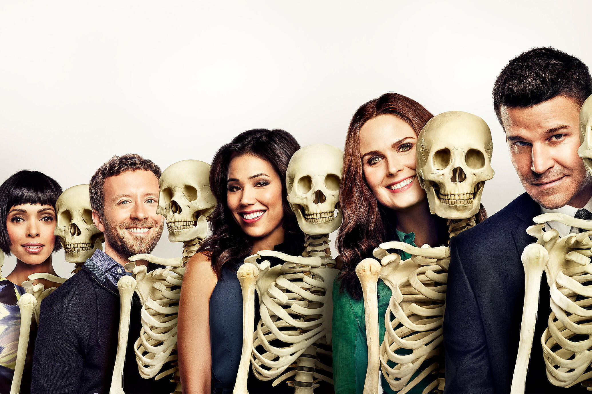 The stars of Bones